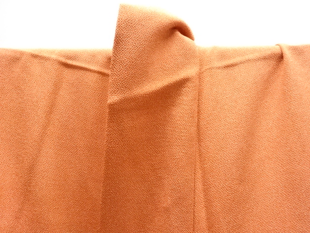  縮緬地　鮫小紋着物